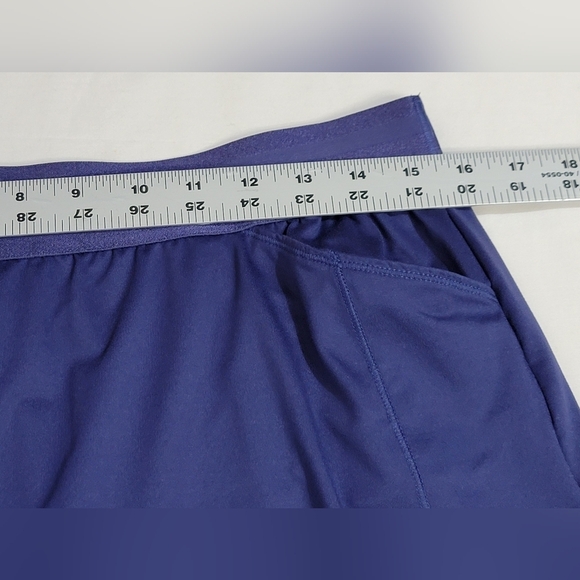 Adidas Navy Skort With Swiss Dot Trim Womens Size Medium - Picture 6 of 8